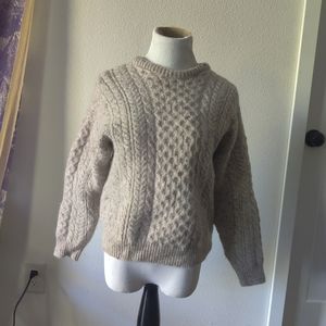 Carraig Donn Pure New Wool Sweater M